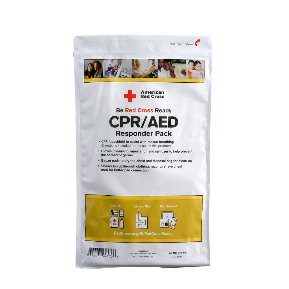 CPR/AED Responder Pack Red Cross Store