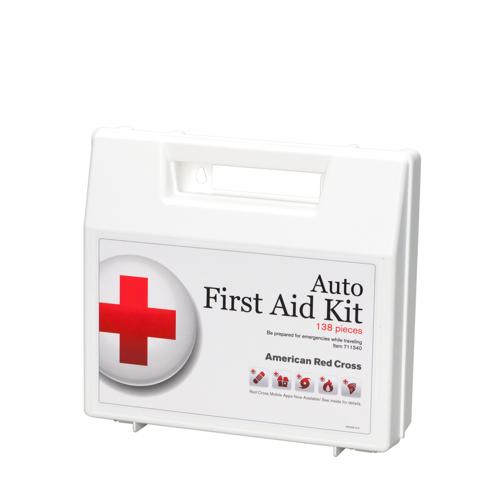 Deluxe Car First Aid Kit Red Cross Store