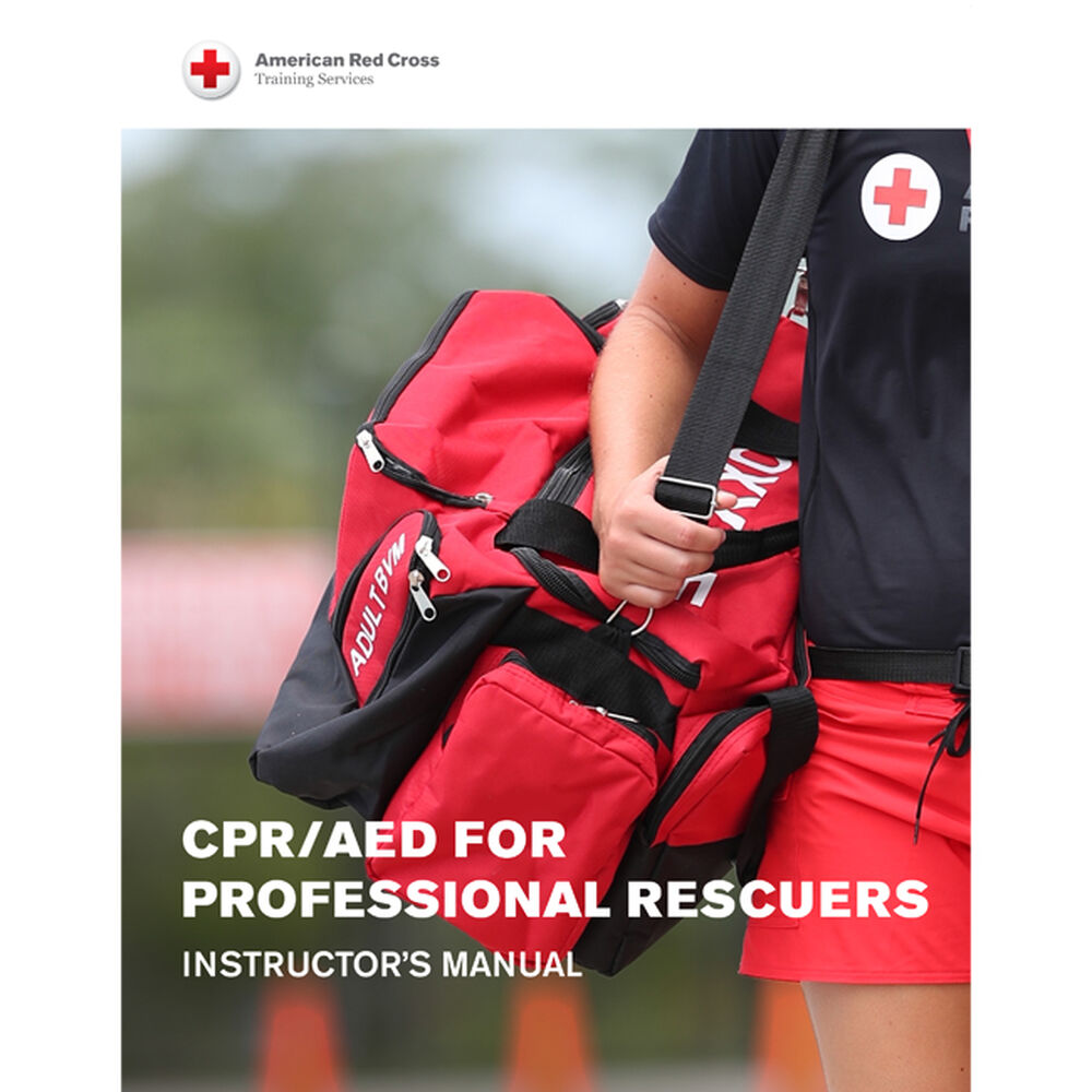 CPR/AED for Professional Rescuers Deluxe Instructor's Set Red Cross Store