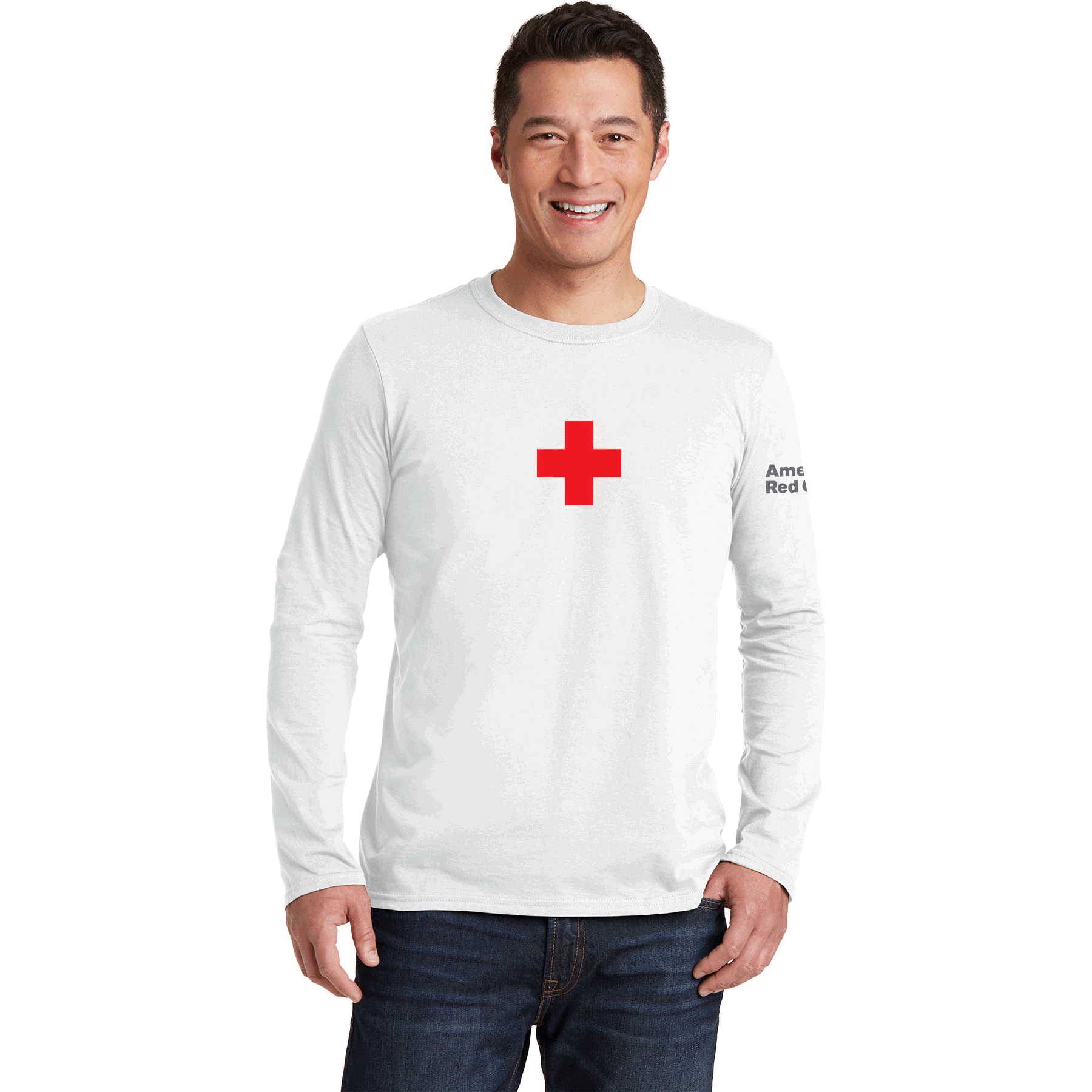 american red cross shirt