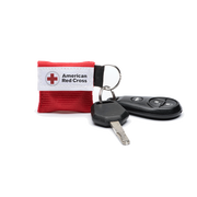 Mini CPR Keychain with Face Shield, 1 - Way Valve Breathing Barrier