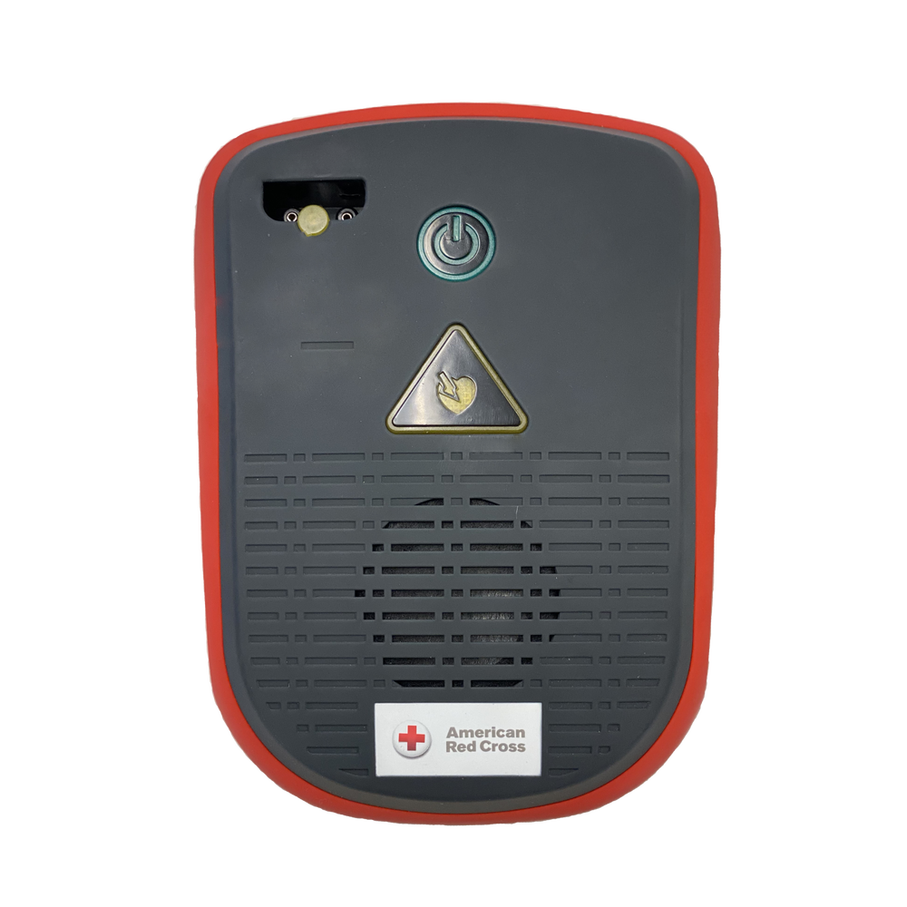 AED Trainer with Gel Adhesive AED Pads | Red Cross Store
