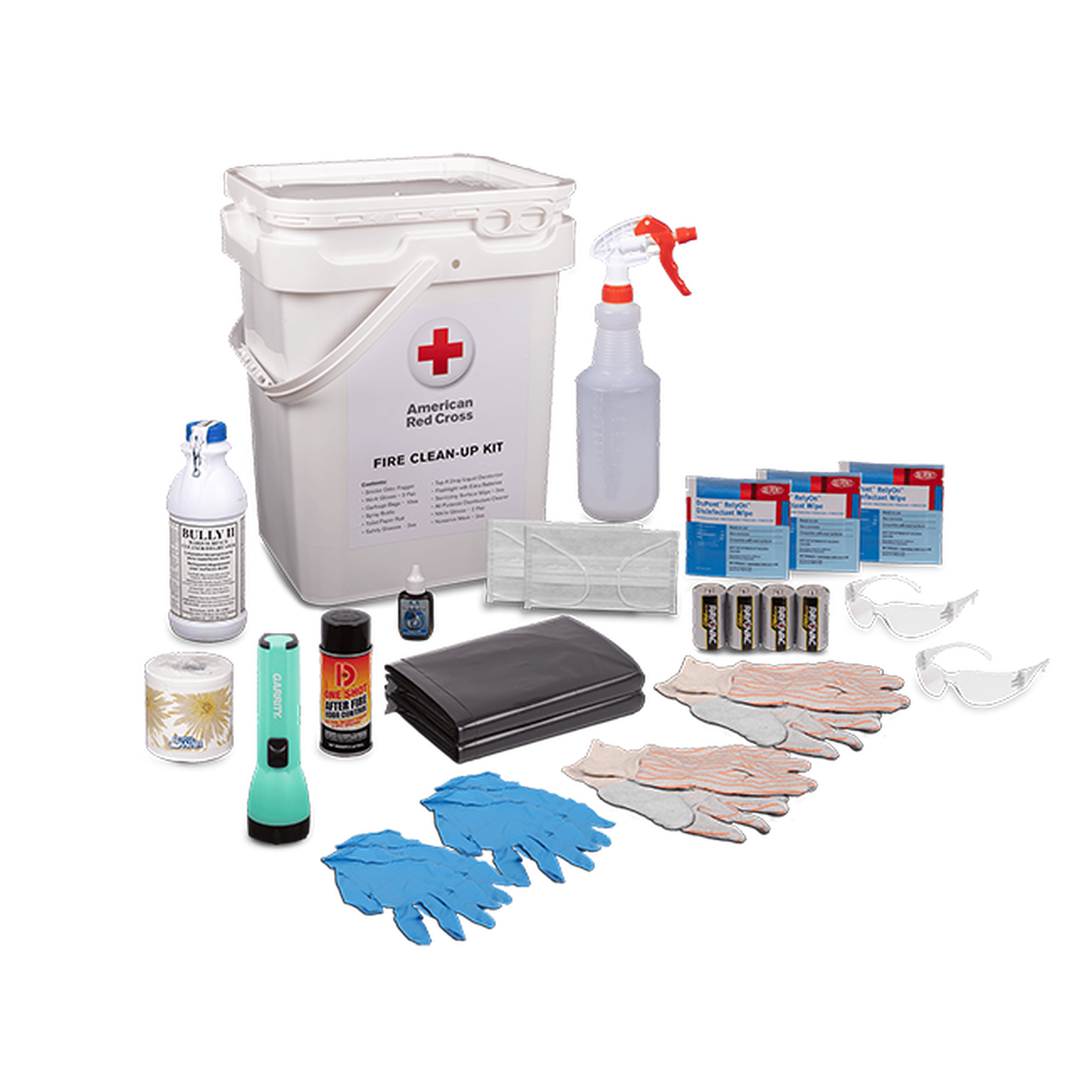 Fire Smoke & Odor Removal Kit Red Cross Store