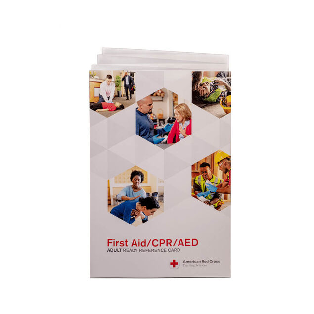 Red Cross Adult First Aid/CPR/AED Ready Reference