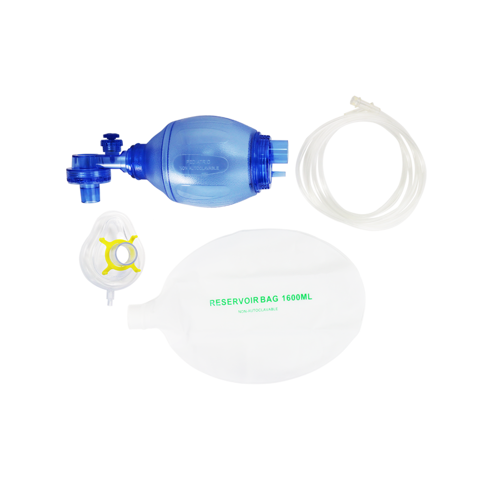 Disposable Pediatric Bag Valve Mask (BVM) Red Cross Store