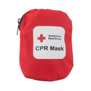 Red Cross CPR Mask, Soft Case