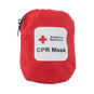 Red Cross CPR Mask, Soft Case