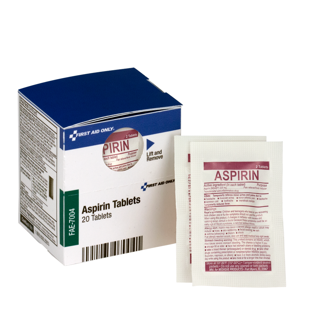 Aspirin Tablets Red Cross Store
