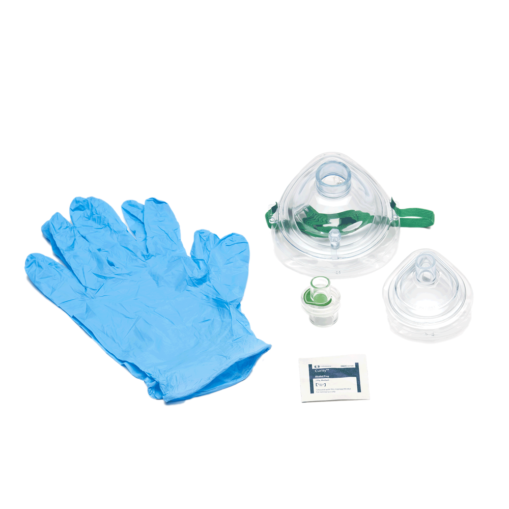 Adult and Infant CPR Mask in Poly Bag Red Cross Store