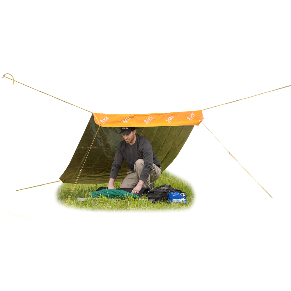 Survive Outdoors Longer (SOL) Emergency Shelter Kit Red Cross Store