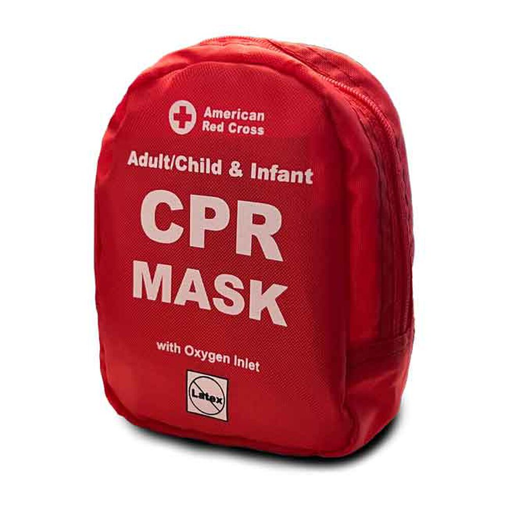 Adult/Child CPR Mask with O2 Inlet & Infant CPR Mask | Red Cross Store