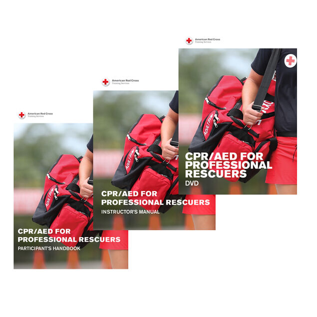 CPR/AED for Professional Rescuers Deluxe Instructor's Set Red Cross Store