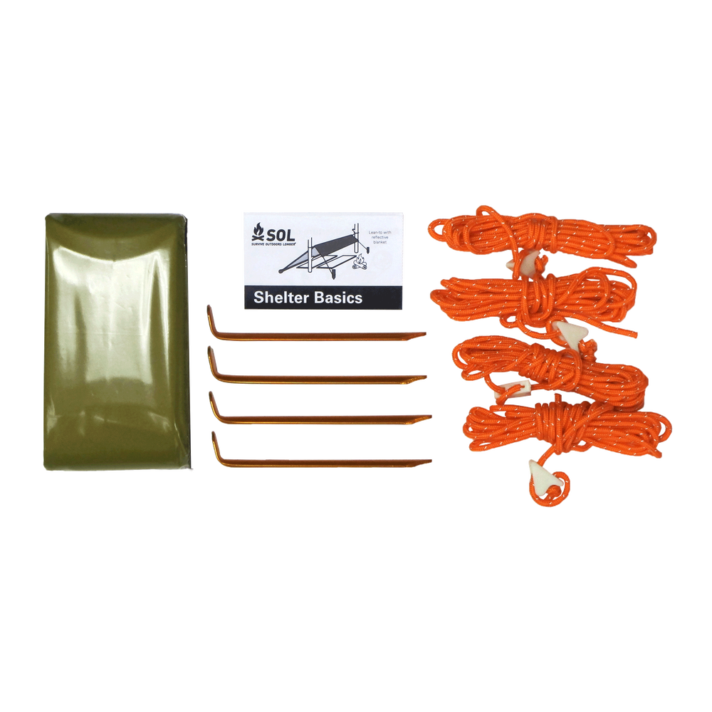Survive Outdoors Longer (SOL) Emergency Shelter Kit Red Cross Store