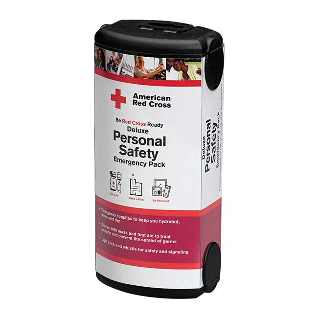 Deluxe Personal Safety Emergency Pack Packaging.