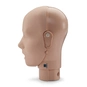 Prestan Adult Head Assembly, Tan Skin (Side View).