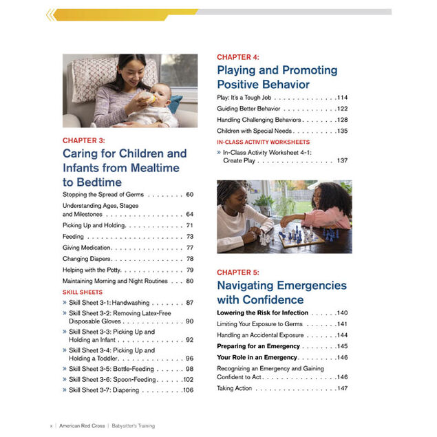 Babysitter S Training Handbook Red Cross Store