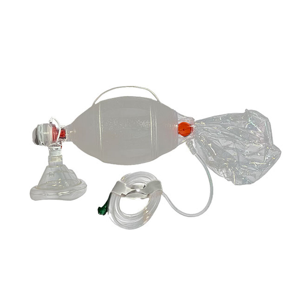 Bvm Mask O2 Ambu Spur II BVM, Adult Mask | 7' O2 Tubing | Red Cross Store