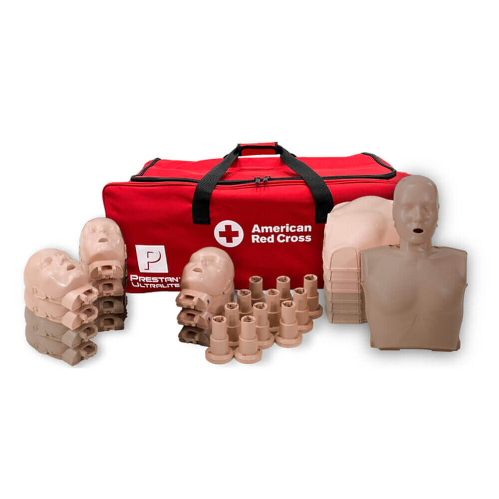 Prestan Ultralite Diverse Skin Tone Adult Manikins 12-Pack.