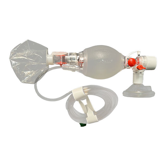 Ambu SPUR II Infant BVM with O2 tubing.