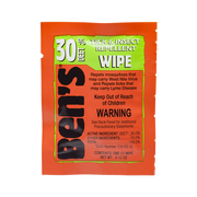 Ben's® 30 Insect and Tick Repellent Wipes 12 Pack