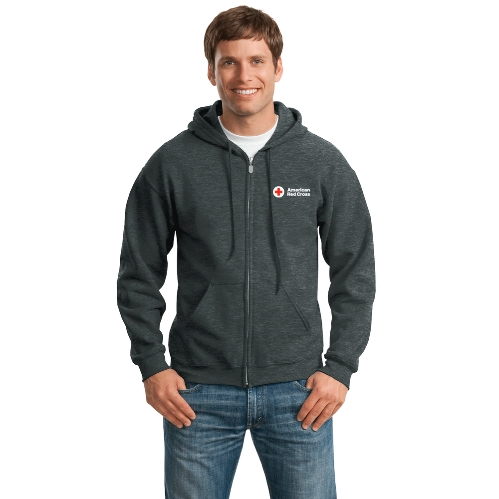 Download Unisex Zip Up Hoodie with ARC Logo | Red Cross Store