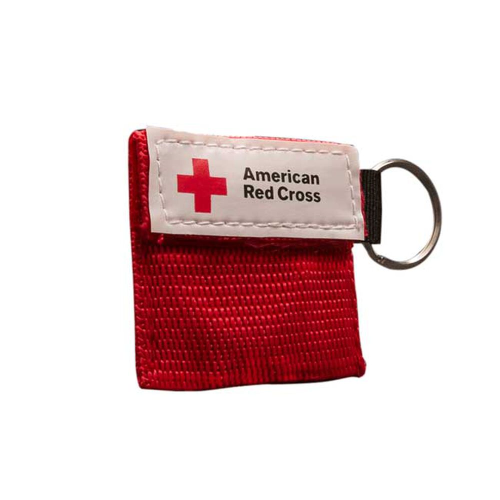 Mini CPR Keychain with 1-Way Valve Face Shield | Red Cross Store