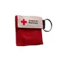 Mini CPR Keychain with the American Red Cross logo - front view.