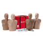 Prestan Diverse Skin-Tone Adult Manikins with CPR Monitors (4-Pack)