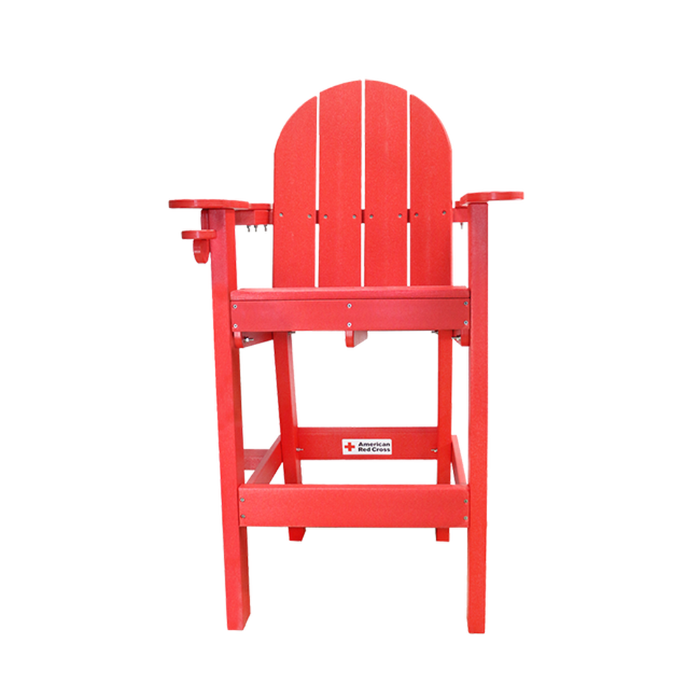 LG 500 Lifeguard Chair 30" Seat Height Red Cross Store