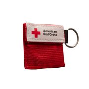 Mini CPR Keychain with Face Shield, 1-Way Valve Breathing Barrier