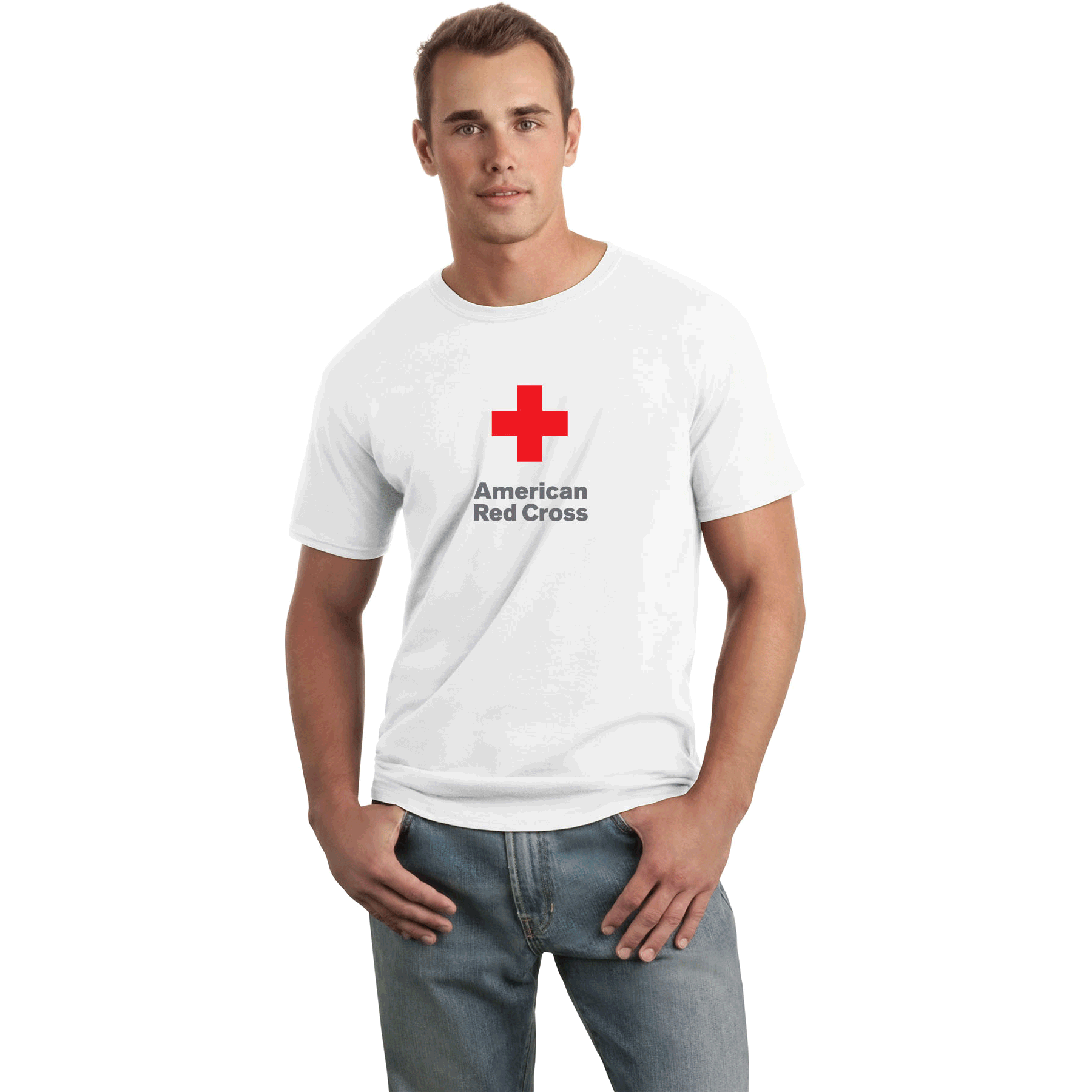 american red cross shirt