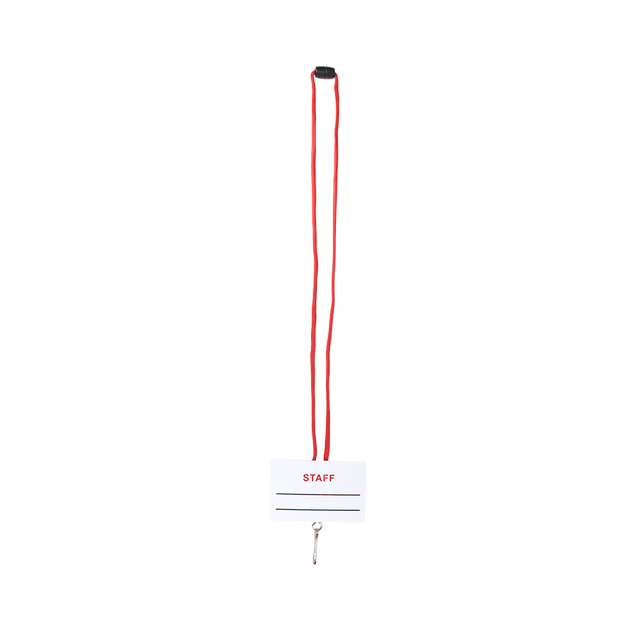 Staff Name Break Away Lanyard Red Cross Store