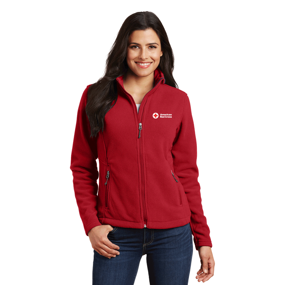 Women's Fleece Jacket Red Cross Store