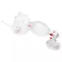 Infant SPUR II Bag Reservoir with Pop-Off Valve, Infant Mask, and O2 Tubing.