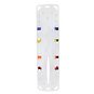 Red Cross Plastic Spinal Backboard with Head Immobilizer & Flotation Rods