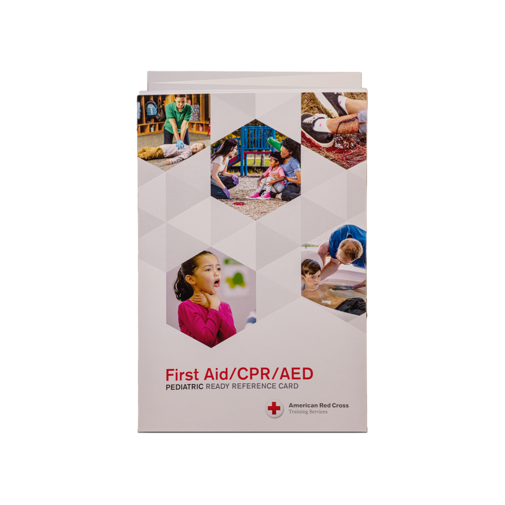 Pediatric First Aid, CPR & AED Ready Reference Red Cross Store