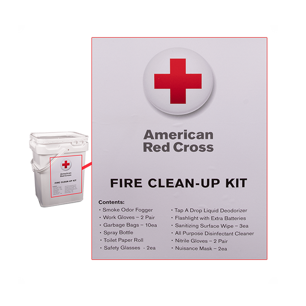 Fire Smoke & Odor Removal Kit Red Cross Store