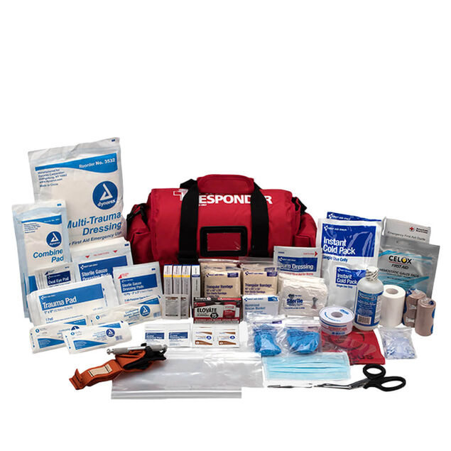 Red Medical Kit Sports First Responder Medical Kit | Red Cross Store