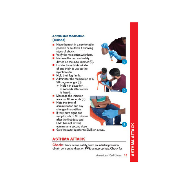Emergency First Aid Reference Guide Red Cross Store