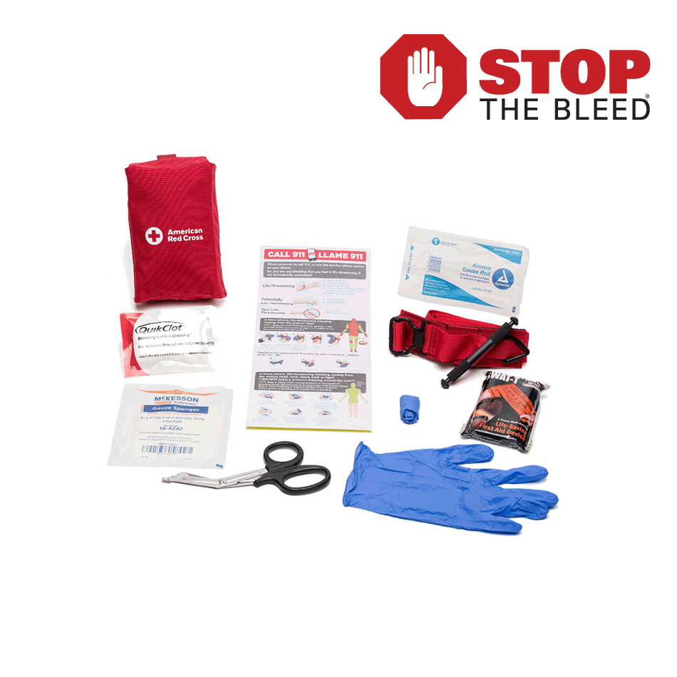 Stop The Bleed Kit,Bleeding Control,Tourniquet,Pressure Dressing,Wound Packing, 