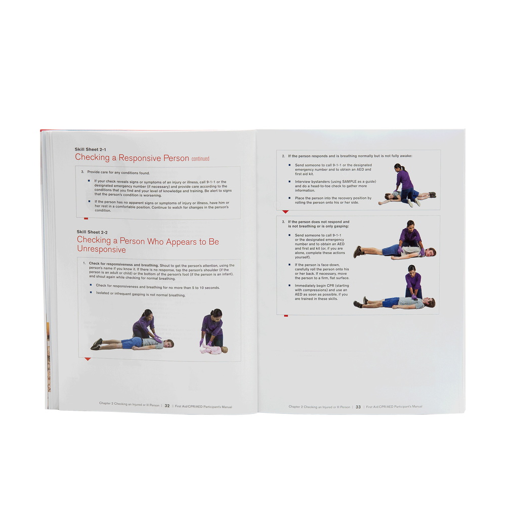American Red Cross Cpr And First Aid Study Guide Study Poster