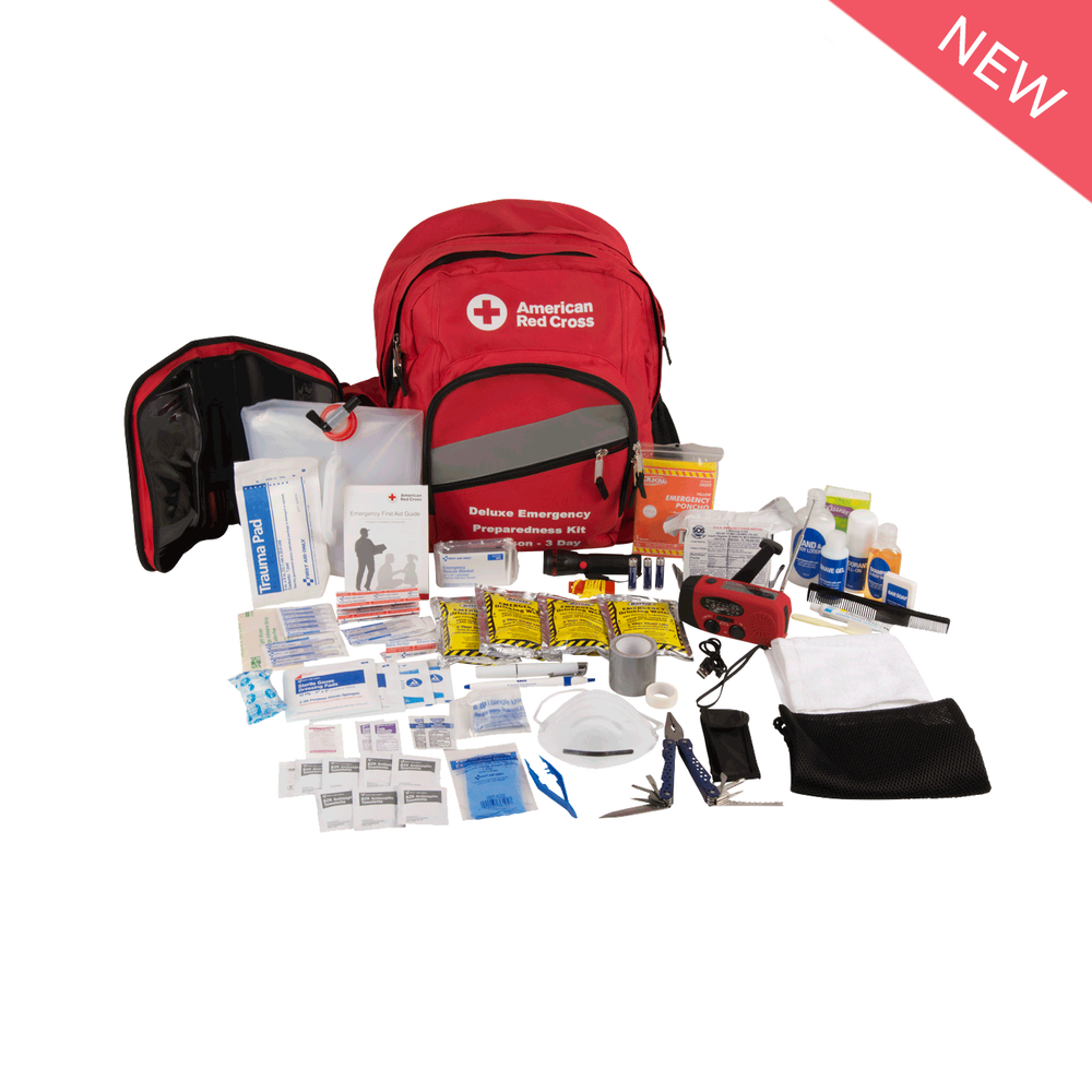 Deluxe 3Day Emergency Preparedness Kit Red Cross Store