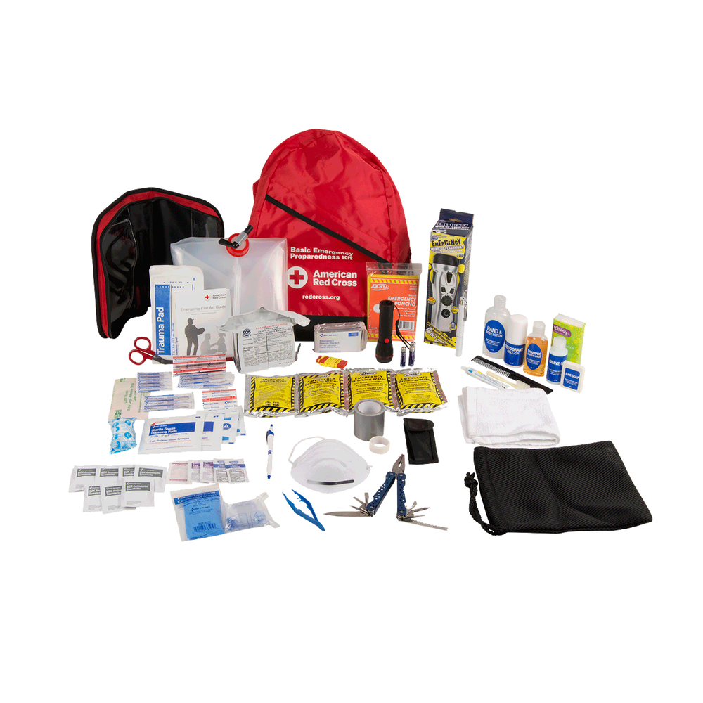 Basic 3Day Emergency Preparedness Kit Red Cross Store