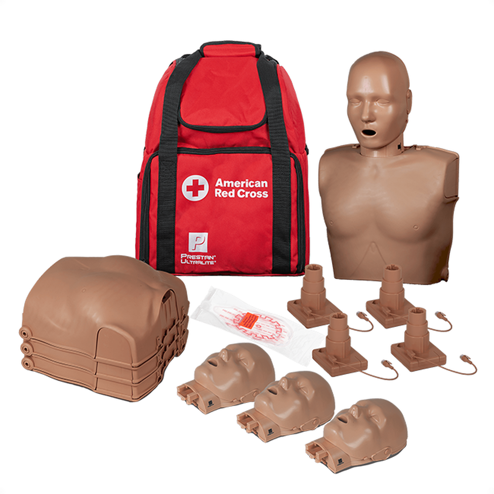 Prestan Ultralite CPR Manikin with Feedback 4 Pack Red Cross Store