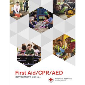 First Aid/CPR/AED Instructor's Manual, Pages & Cover.