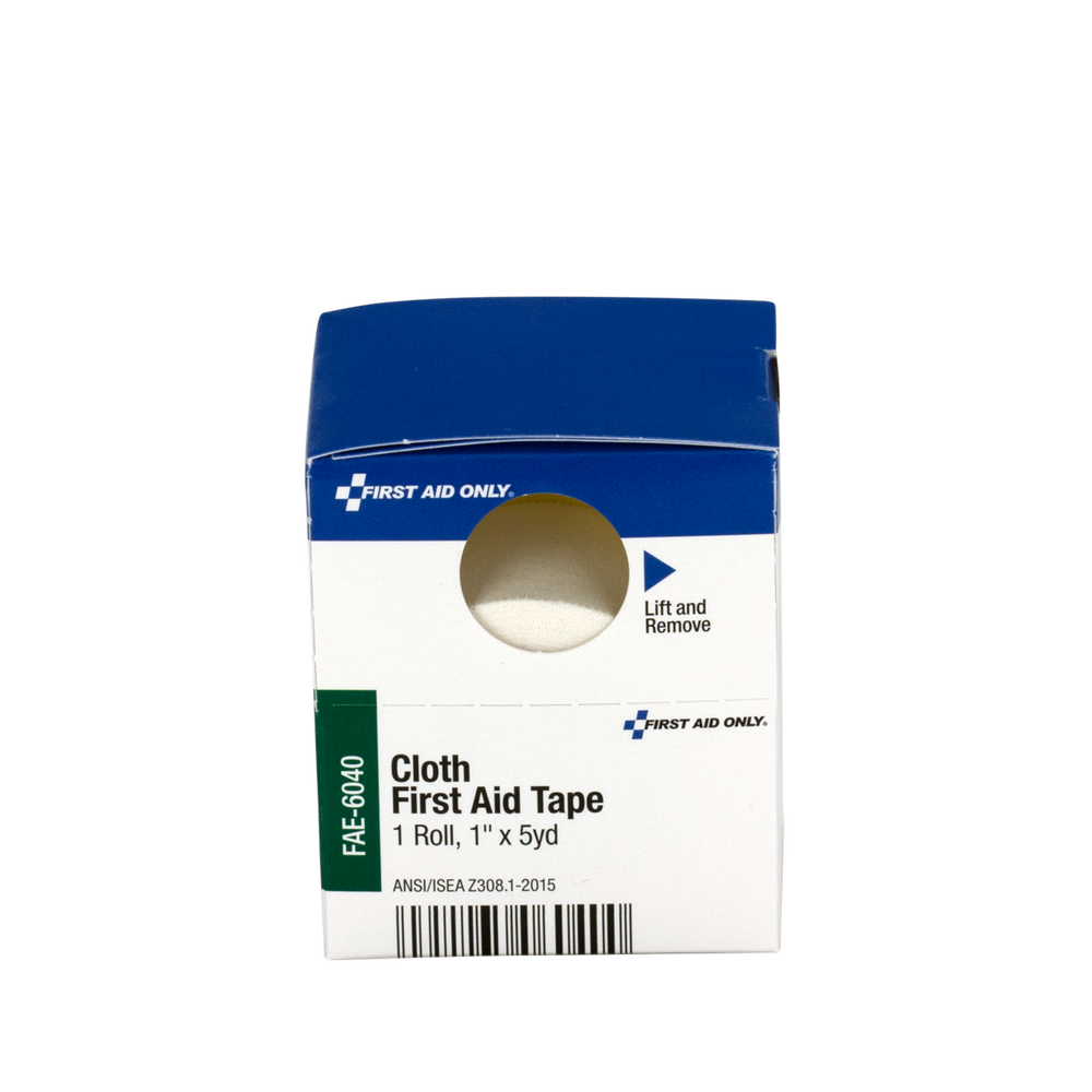 Cloth First Aid Tape, (1) 1" x 5 yd. Roll Red Cross Store