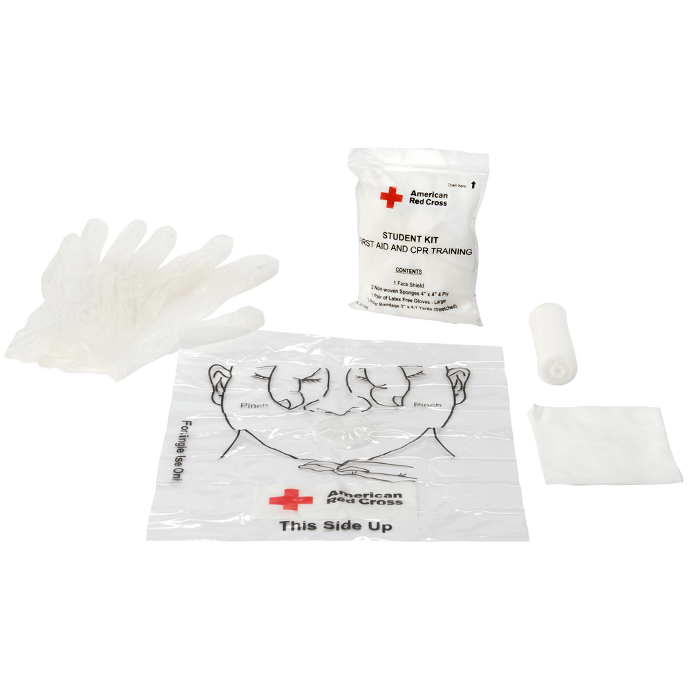 First Aid and CPR Combination Training Kit with No Splint (Pk/100