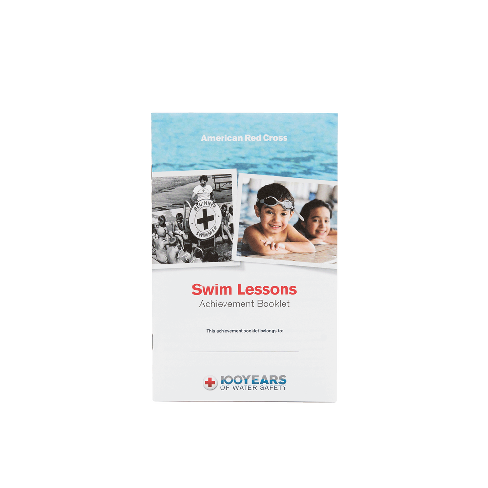 Swim Lessons Achievement Booklet (Pk/50) Red Cross Store