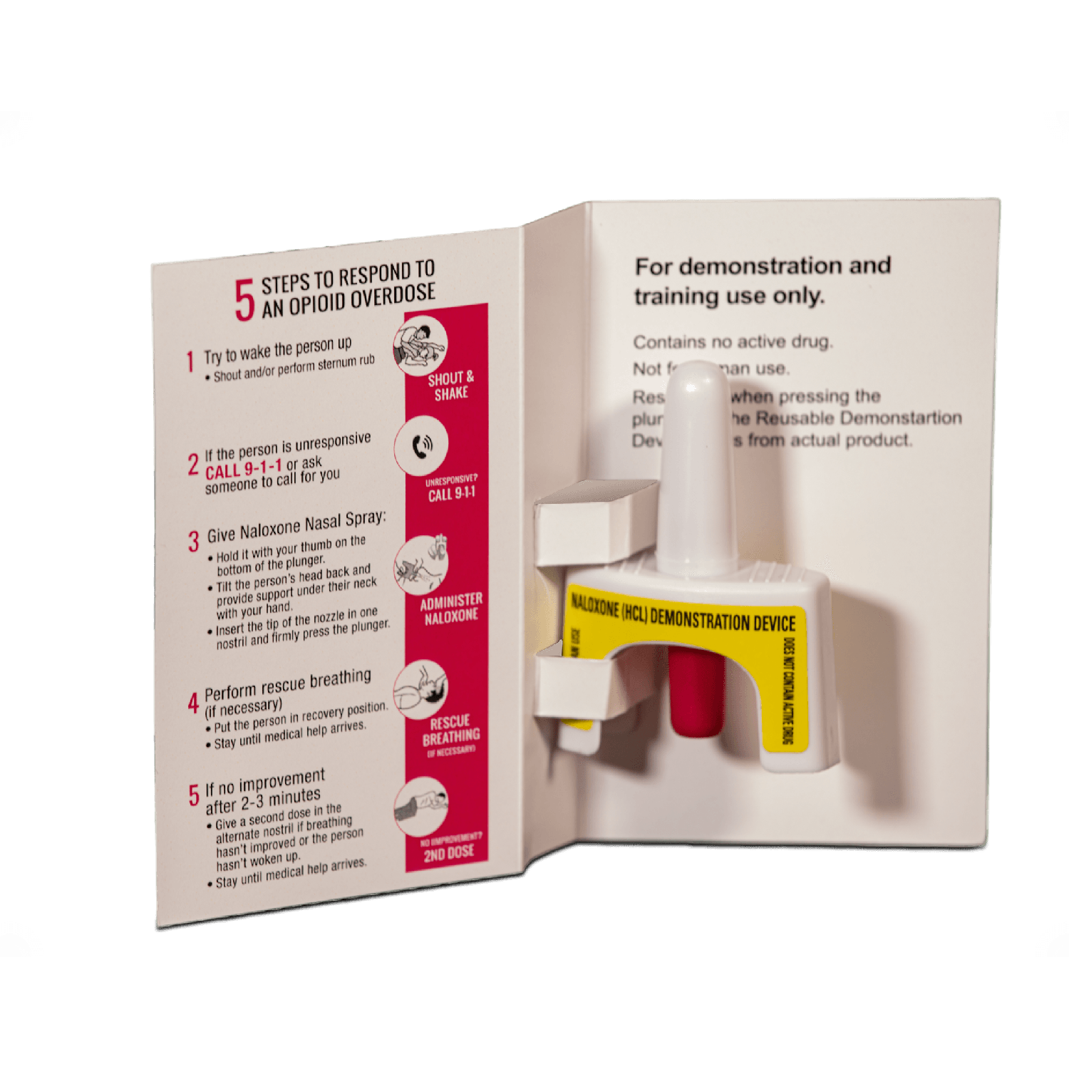 Naloxone Nasal Spray Training Device | Red Cross Store