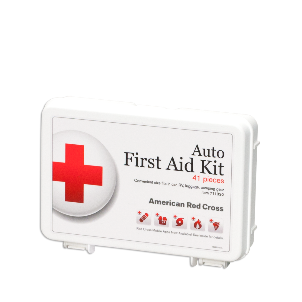 American Red Cross Auto First Aid Kit Red Cross Store